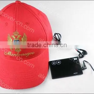 FM/AM/MP3 Radio Caps With Custom Logo 5 Diffrent Flags for 2014 World Cup thumbnail-1