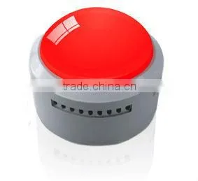 Custom LED Flashing Sound Button/Plastic Talking Buzzers/ Push Sound Button With Voice Recordable Push Button thumbnail-1