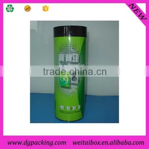 High Quality Clear Plastic Pvc Cylinder With Caps&tube Packaging for Toys thumbnail-2