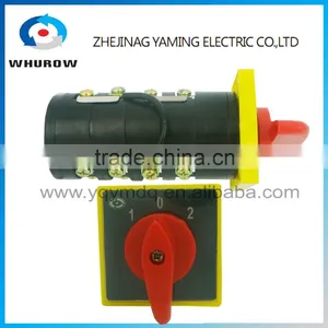 Changeover Rotary Cam Universal Switch HZ5B-10/4 M08 Four Poles Electrical Low Current 10A Control Machine thumbnail-3