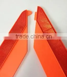 LED Safety Warning Triangle Reflector 17 Inch Emergency Road Flasher thumbnail-3
