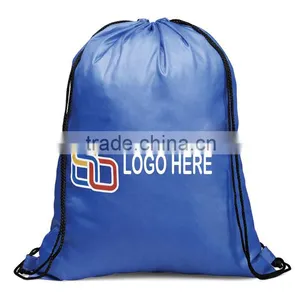 2015 Cheap Customized Polyester Drawstring Bag thumbnail-1