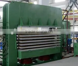 Professional Hydraulic Hot Press Machine for Doors by Oil Heating With Factory Price thumbnail-1
