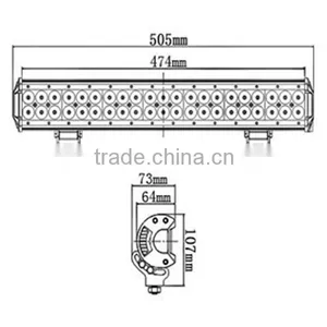 Auto Lighting 9-32V 20 Inch Led Light Bar Truck Led Lights thumbnail-2