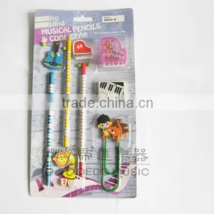 2015 Dedo Music Fancy Music Note Stationery Set 6pcs/set,promotion Stationery Set. thumbnail-2
