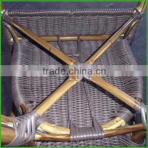 Outdoor Wicker Rattan Chair in Bamboo Looking AT-6047 1622 thumbnail-5