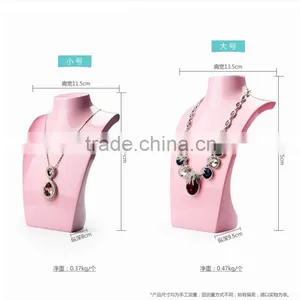 2016 New Resin Paint Like Jewelry Display Props Model Neck Neck Mode Display Shelf RX004 thumbnail-2