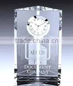 Crystal Glass Paperweight for Business Gifts or Promotional Items thumbnail-1