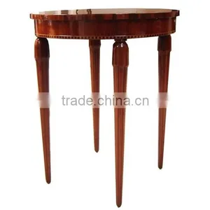 Custom Wooden Round Tea Table Coffee Table HDCT270 thumbnail-2