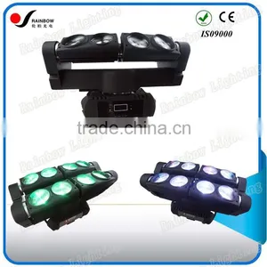 Newest Chinese Pro 8PCS 12W RGBW 4in1 Flexible LED Spider Light for Bar Lighting thumbnail-1