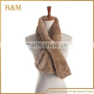 High-end Lady Elastic Fake Fur Scarf thumbnail-4