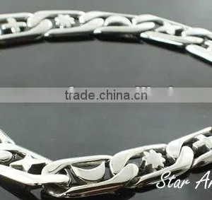 2012 New Fashion Jewelry,wholesale Good Quality Bangles,stainless Steel Thin Bracelet B231 thumbnail-1