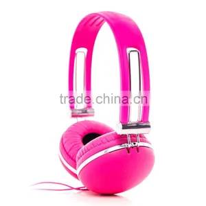 Pink Fashion Headphone For Girls thumbnail-3