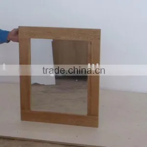 Solid Wood Frame Bathroom Mirror thumbnail-1