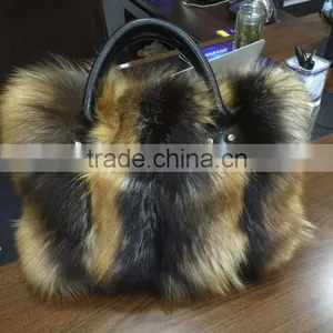 2016 Hot Selling Ladies Fashion Fox Fur Bag thumbnail-1