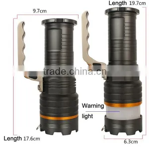 Y58 Aluminum 10W High Power XML T6 LED Extendable Portable Light thumbnail-2