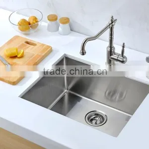 Handmade Single Bowl Stainless Steel Kitchen Sink With CUPC Approval thumbnail-1