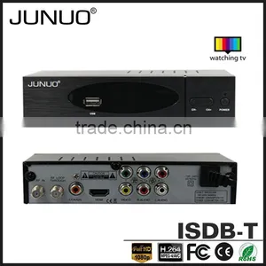 JUNUO China Manufacture OEM Good Quality Free to Air Tuner hd Mpeg4 Mstar Isdb-t Digital tv Receiver Peru thumbnail-3