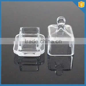 Glass Cloche Glass Plate Set Serving Tray Platter thumbnail-3