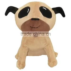 St Plush Type Ugly Cute Mini Dog Squeaking With Plastic Material Toys for Baby thumbnail-1