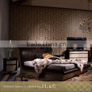 2014 China Supply Wholesale Dresser Cabinet Glass Armoire JB02-04 From China Supplier-JL&C Furniture thumbnail-3
