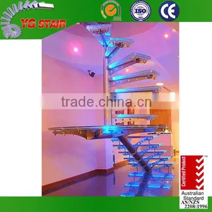 China Led Lighting Glass Stairs Supplier thumbnail-1