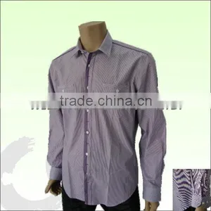 Men's City Yarn Dyed Stripe Shirt thumbnail-1