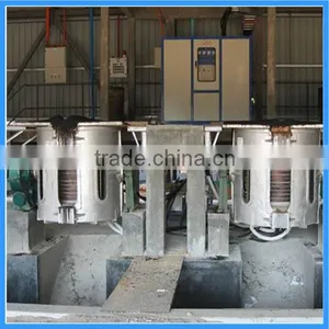 KGPS Industrial Steel Iron Copper Brass Induction Melting Furnace For Sale thumbnail-6