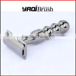 High Qulity Chrome 3 Blade Razor Handle Only thumbnail-3