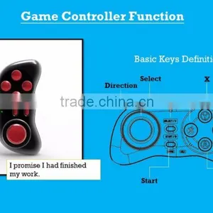 2016 Mini Multifunction Portable Wireless Controller Bluetooth V1.0 Selfie Camera Shutter, Bluetooth Gamepad for Android thumbnail-4