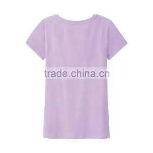 Manufacturer China Women's Clothing Cotton Bluk t- Shirt Made in China thumbnail-3
