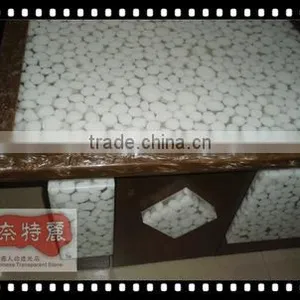 Polished Artificial Pebble Stone Panel, Hotel Stone Furniture thumbnail-3