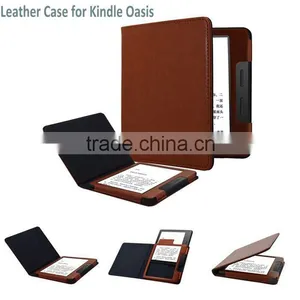 Newest Arrival Factory Direct Pricing Leather Case for Kindle Oasis,Many Colors Are Available thumbnail-1