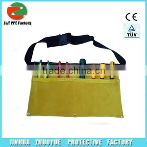 Cow Split Leather Waist Tool Bag With Blet thumbnail-1