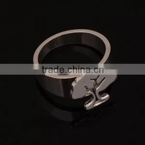 Tree Shaped Stainless Steel Ring thumbnail-2