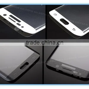 2016 New Product,3D Curved Full Cover Tempered Glass Screen Protector for Samsung Galaxy S6 Edge thumbnail-4
