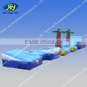 Summer Water Game Inflatable Aqua Floating Bridge thumbnail-1