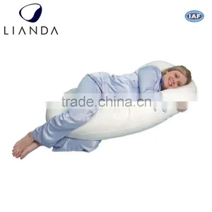 Snug Cushion With Zipper Maternity Pregnancy Body Contoured Body Pillow thumbnail-3