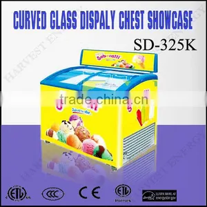 100-600L Chest Refrigerator Chest Freezer Ice Cream Refrigerator Ice Cream Freezer thumbnail-4
