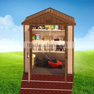 High Quality Plastic Garden Tool Shed for Easy Storage thumbnail-1