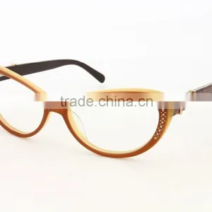 Wholesale Fashion Cat Eye Reading Glasses With Diamond thumbnail-3
