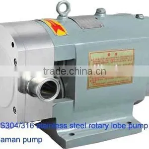Sanitary SS304/SS316 Stainless Steel Rotary Lobe Pump for Food Industry thumbnail-2