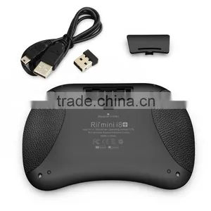 2.4GHz Rii Mini i8 Wireless Air Mouse With Keyboard Remote Control for PC Pad Android TV Box thumbnail-5