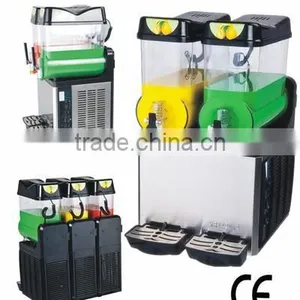 Stainless Steel Commercial Slush Machine(CE Approved) XRJ-12L*2 thumbnail-1