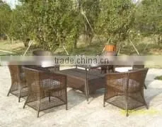 Rattan Furniture Dining Set F1085 thumbnail-1