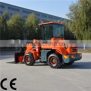 Chinese Wheel Loader 1.5ton Log Loader TY18 With Wood Grapple Bucket thumbnail-2