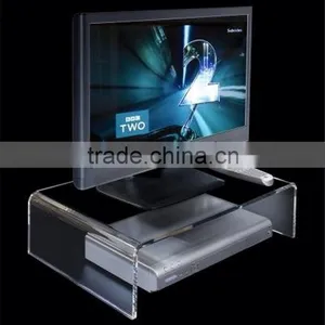 China Wholesale Shop Clear Acrylic tv Stand Table for Home Decor thumbnail-1