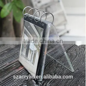 v Shape Flip Acrylic Desk Calendar thumbnail-1