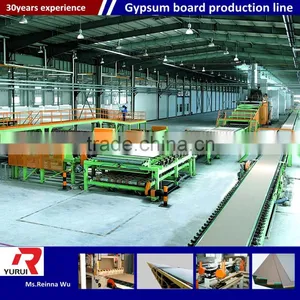 China Top Manufacturer Gypsum Board Machine( Hot Air,hot Oil)/automatic New Technology Gypsum Board Making Machine thumbnail-6