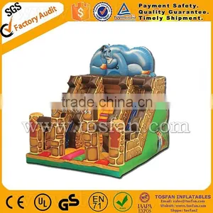 Inflatable Slide Aladdin Bouncy Castle Slides A4062 thumbnail-1